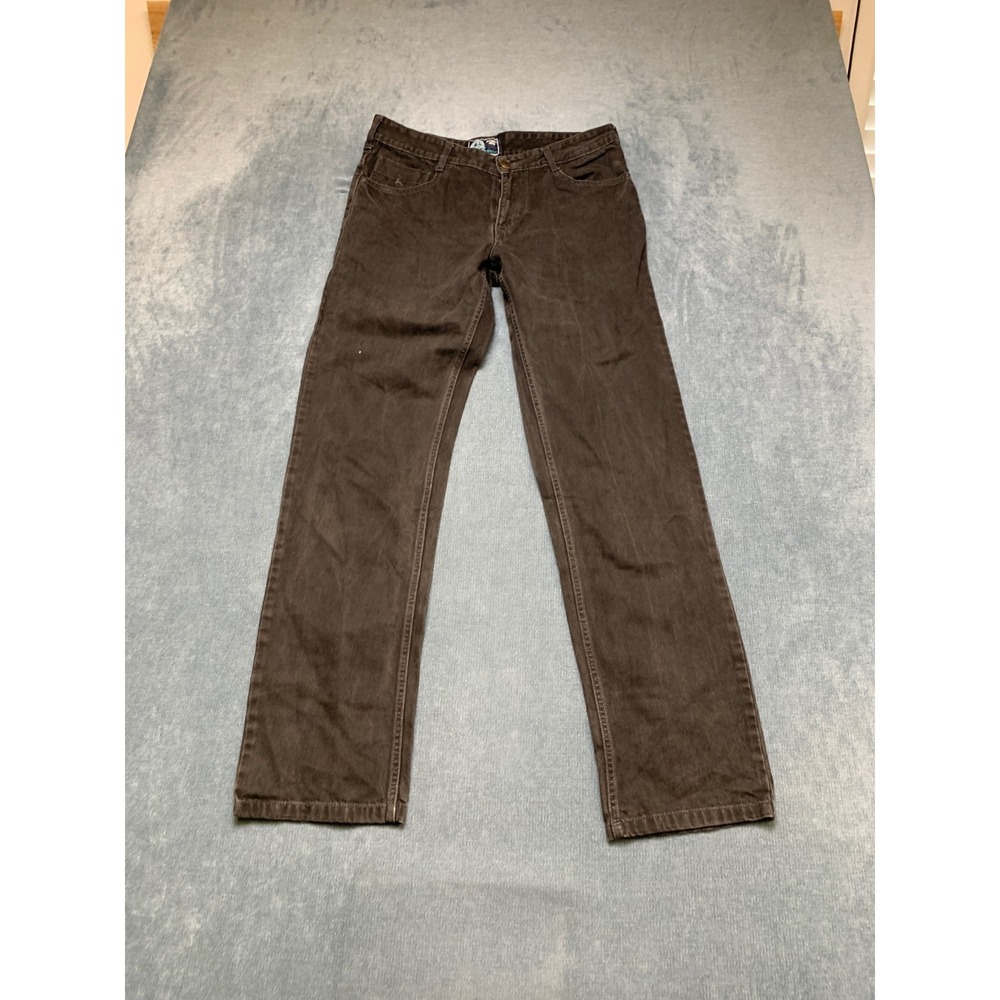 Parx Straight Jeans Men's 31x30 Dark Gray Denim Classic 5-Pocket Everyday Wear